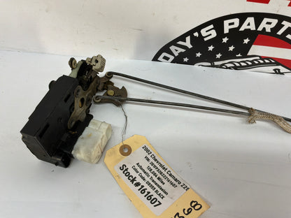 2002 Chevy Camaro Z28 LH Driver Door Lock Actuator OEM