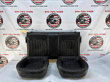 2002 Chevy Camaro Z28 Rear Seats Gray Grey Leather OEM - Day's Parts Yard