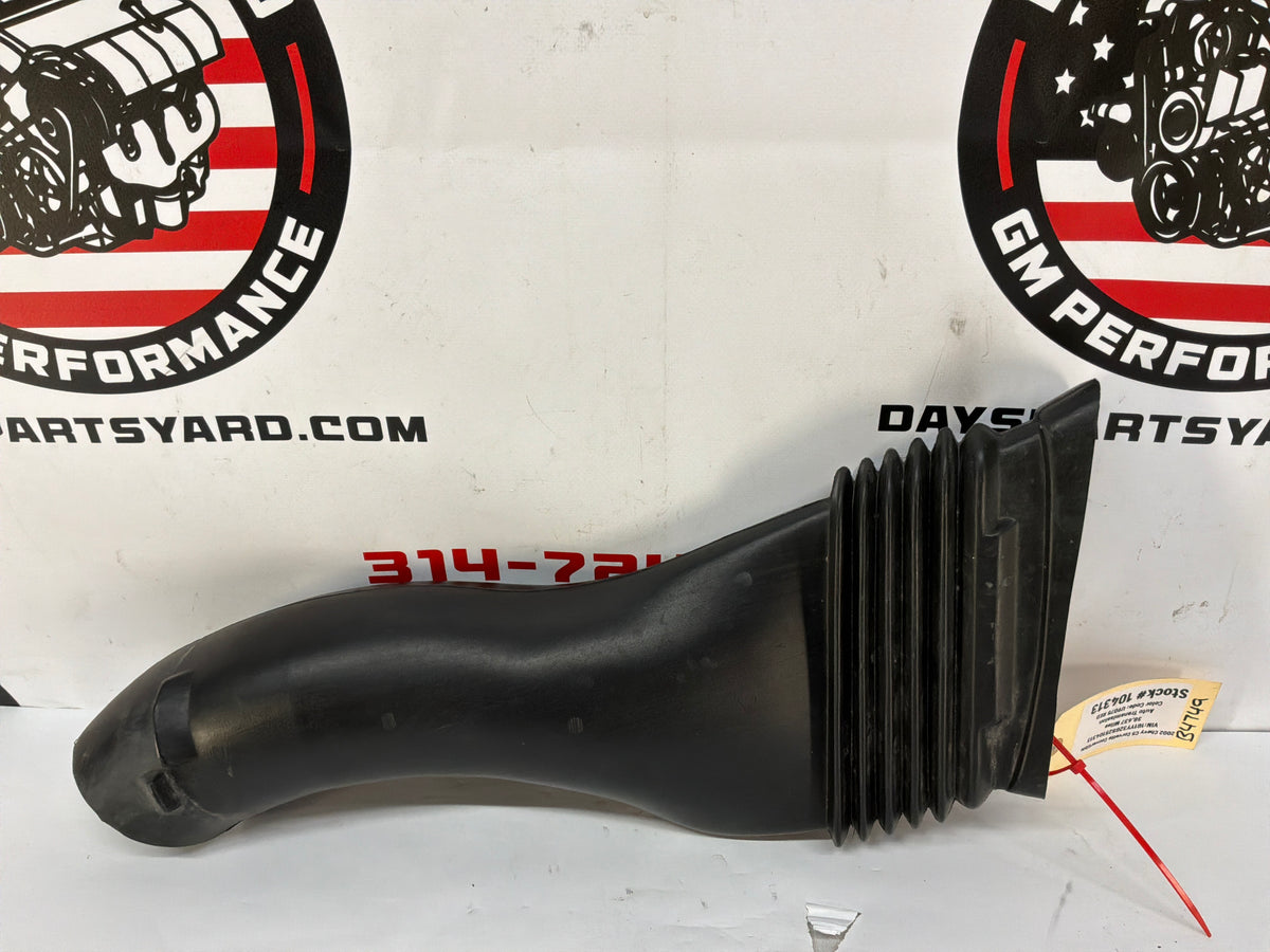 2002 Chevy Corvette Convertible RH Passenger Front Bumper Brake Cooling Duct OEM