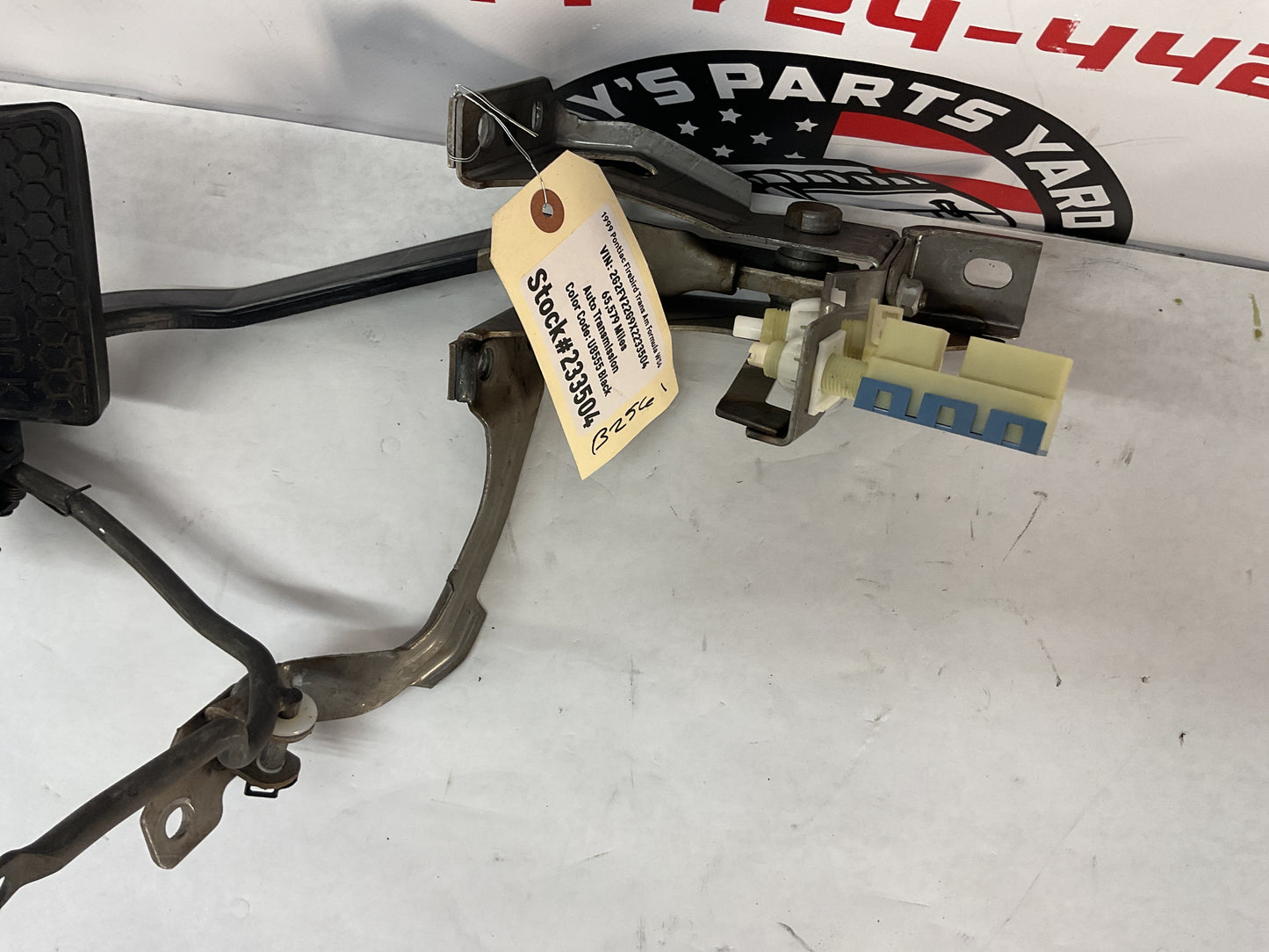 1999 Pontiac Firebird Trans Am Formula WS6 Automatic Accelerator Gas Brake Pedal Assembly OEM