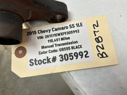 2015 Chevy Camaro SS 1LE Driveshaft Drive Propeller Shaft Line OEM