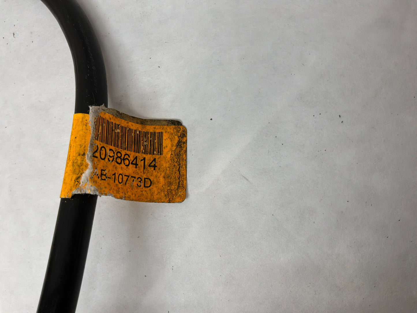 2011 Cadillac CTS-V Coupe Fuel Gas Feed Line Hose Tube Pipe OEM