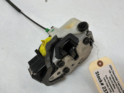 2016 Chevy Caprice PPV LH Driver Rear Door Lock Actuator OEM