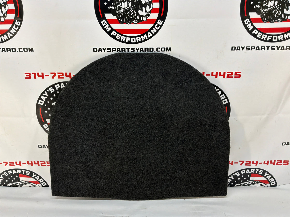2009 Cadillac CTS-V Trunk Cargo Compartment Spare Tire Floor Cover Panel OEM
