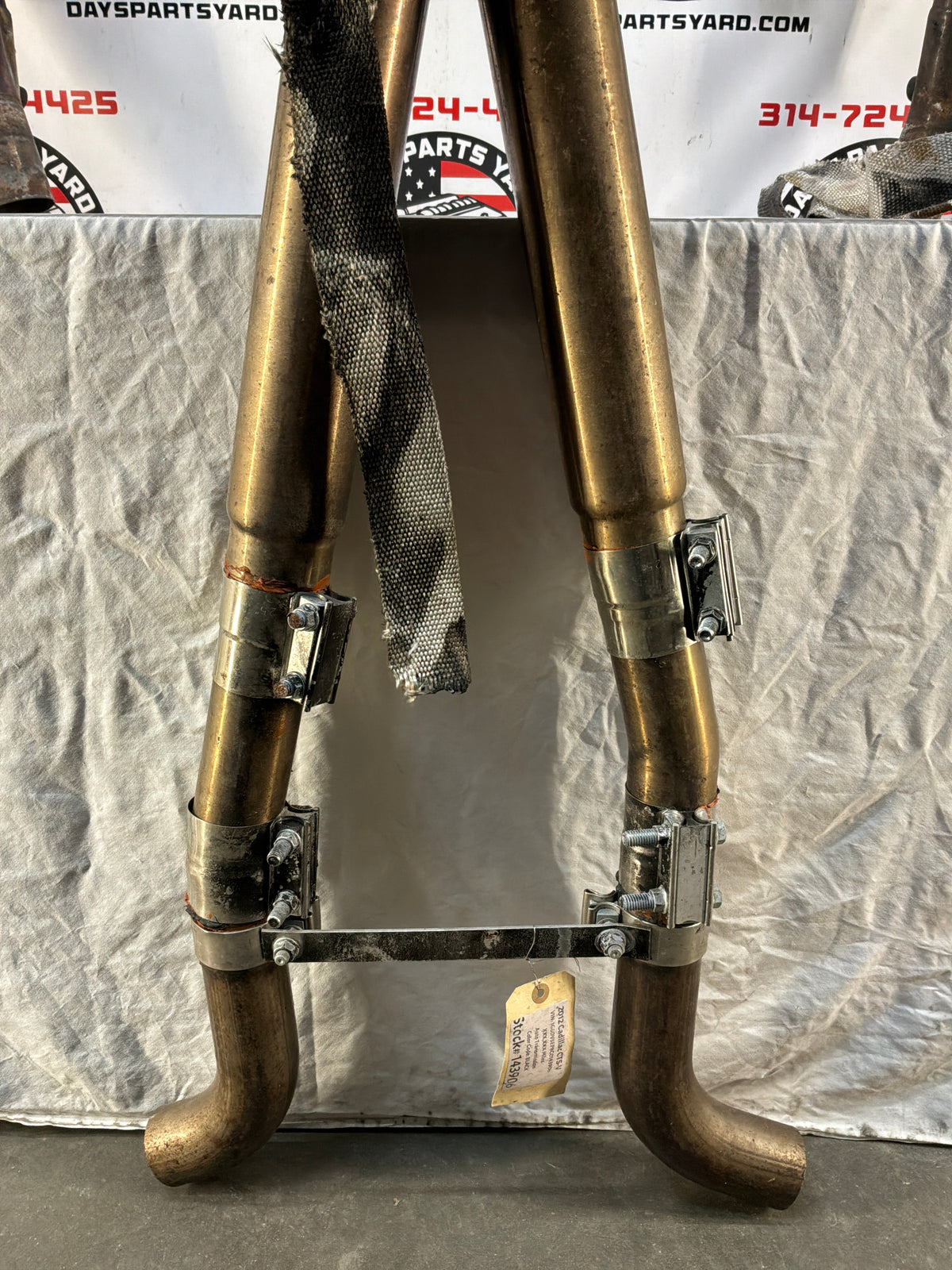 2012 Cadillac CTS-V Speed Engineering Long Tube Exhaust Headers and X Pipe