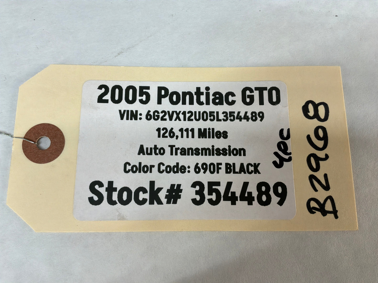 2005 Pontiac GTO 18x8 Verde Saga Aftermarket Wheels Set