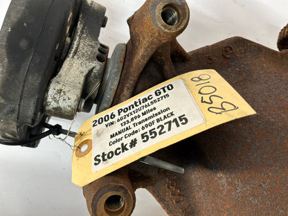 2006 Pontiac GTO Rear End Rearend Carrier Axle Differential 3.46 LSD OEM