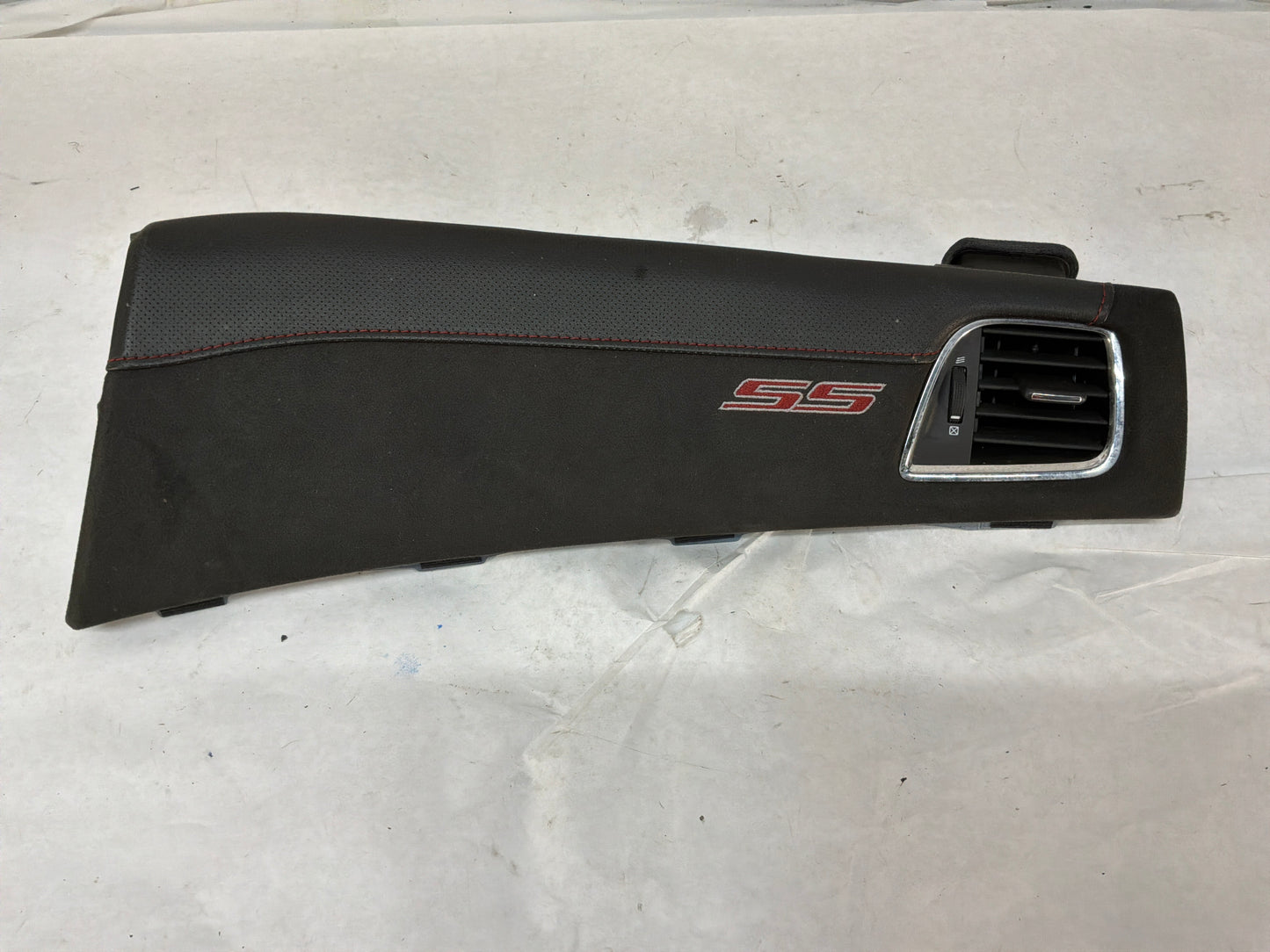 2015 Chevy SS Sedan RH Passenger Black Suede Dash Trim Panel Insert OEM