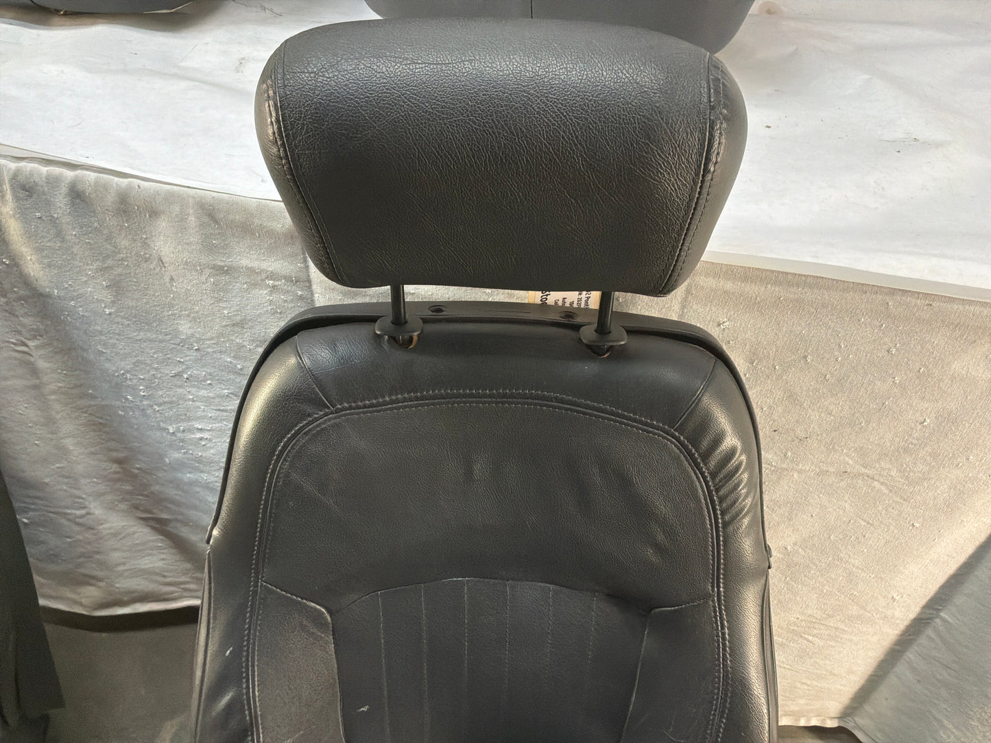 2002 Pontiac Trans Am WS6 Fronts and Rears Black Leather Seats OEM