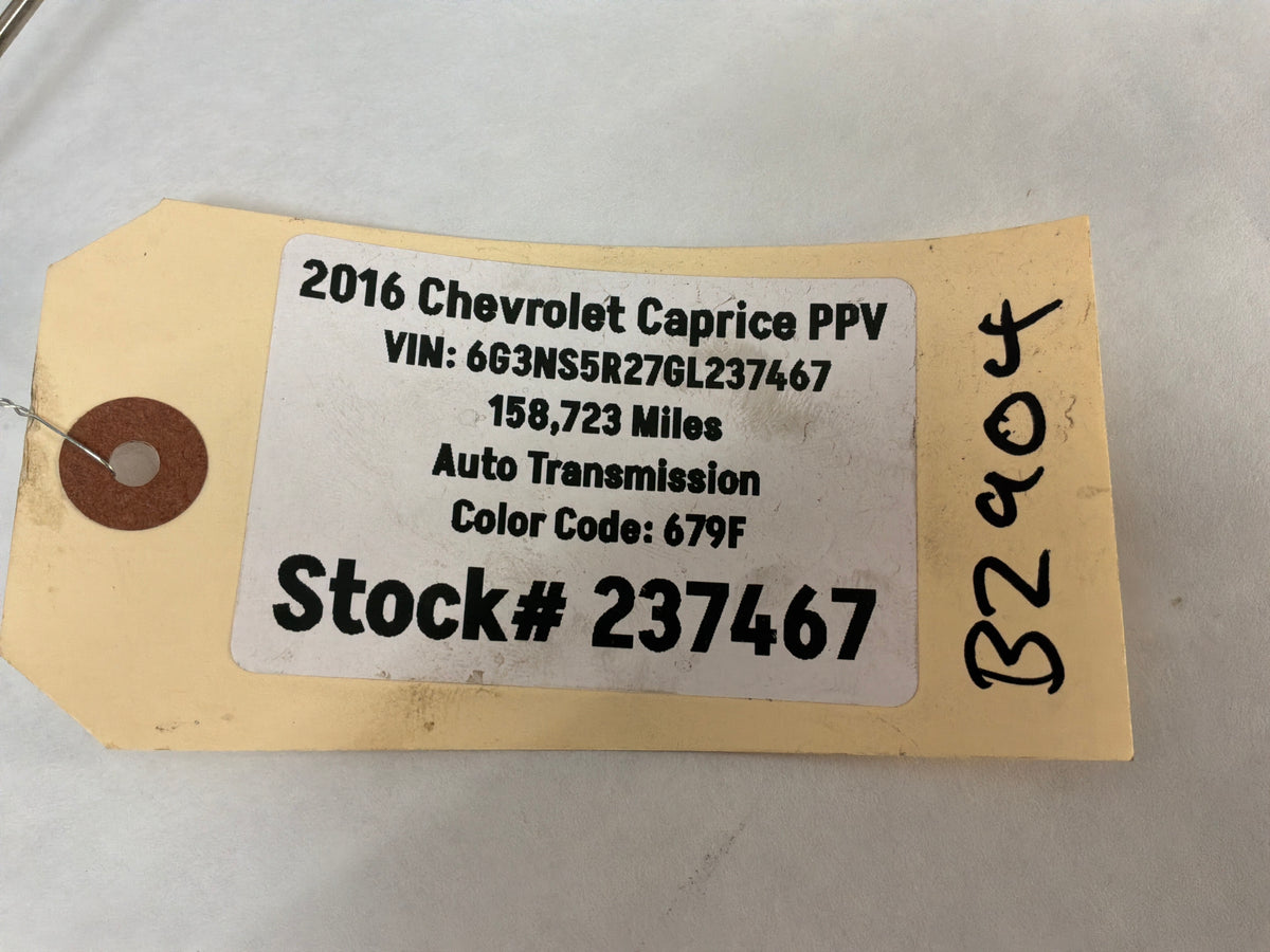 2016 Chevy Caprice PPV Fuel Pump & Lever Sending Unit Assembly OEM