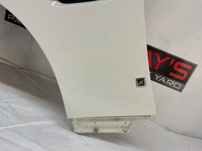 2008 Pontiac G8 GT  LH Driver Front Fender White OEM