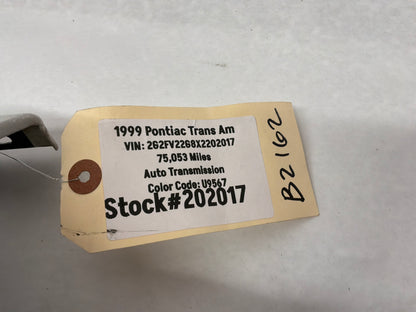 1999 Pontiac Trans Am WS6 LH Driver Front Fender White OEM