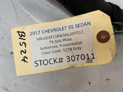 2017 Chevy SS Sedan Lower Radiator Hose OEM