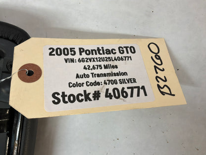 2005 Pontiac GTO Center Console Arm Rest Lid Door OEM