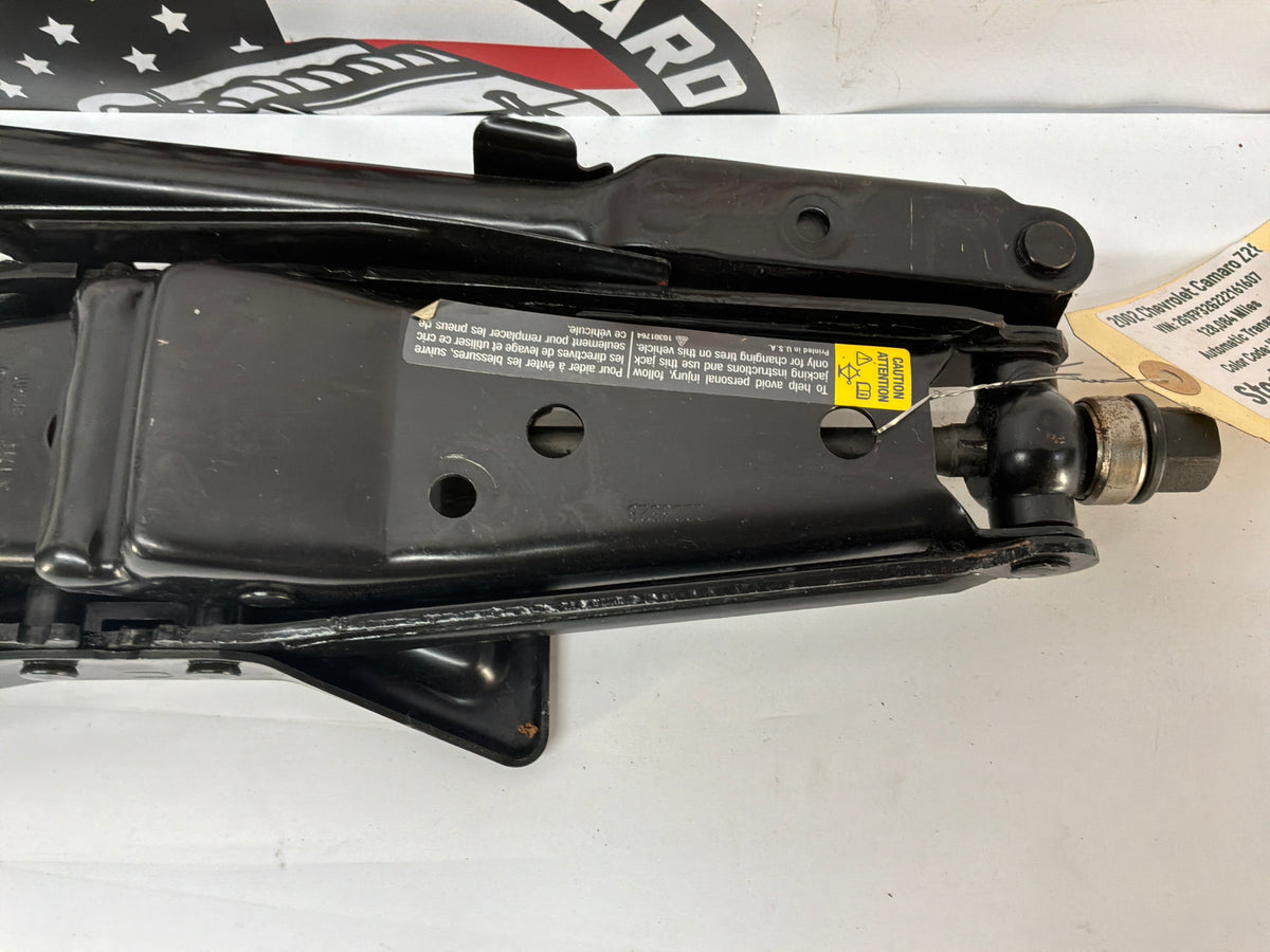 2002 Chevy Camaro Z28 Factory OEM Spare Tire Jack Tool Kit