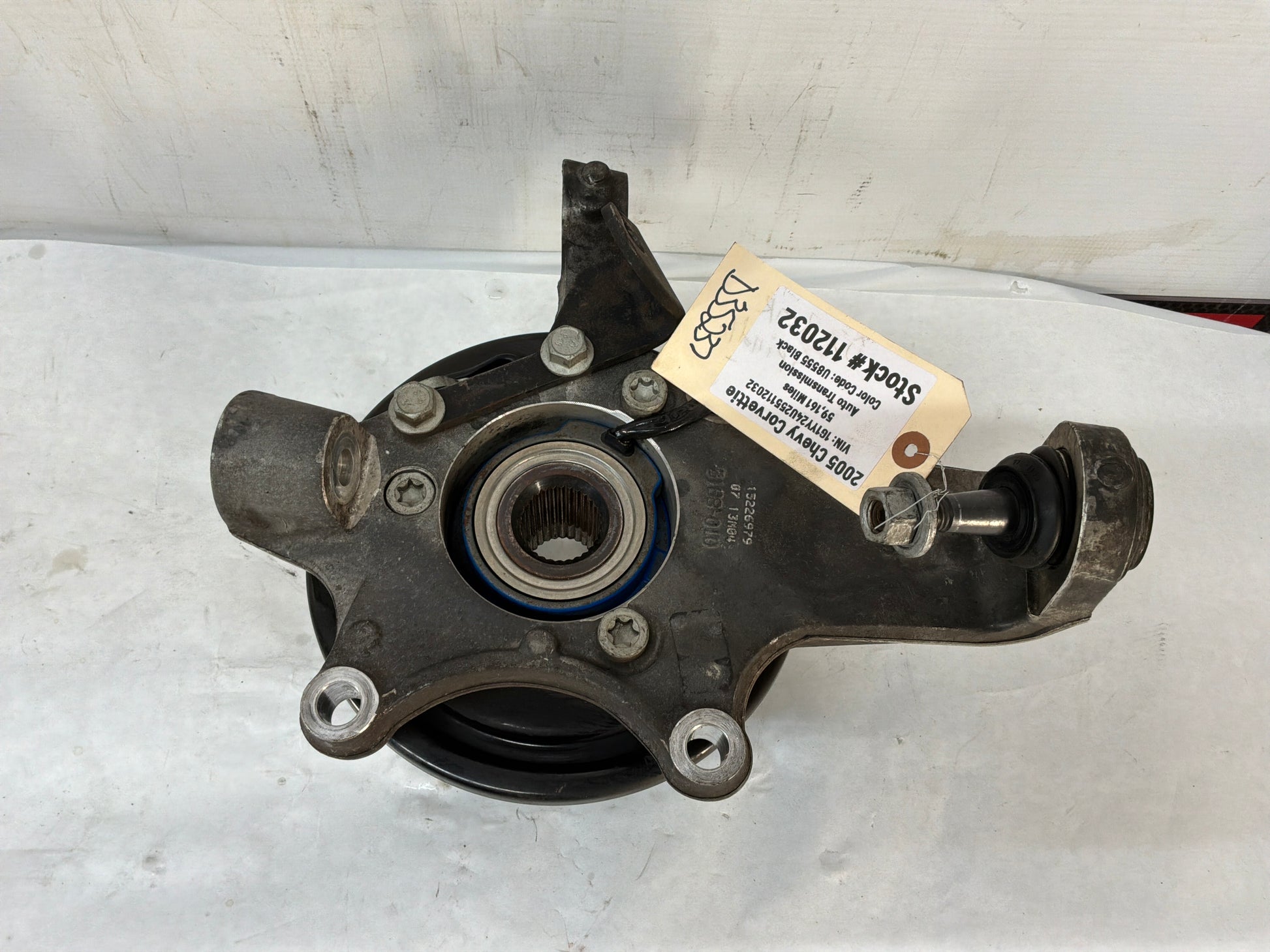 Lh rear spindle - Day's Parts Yard