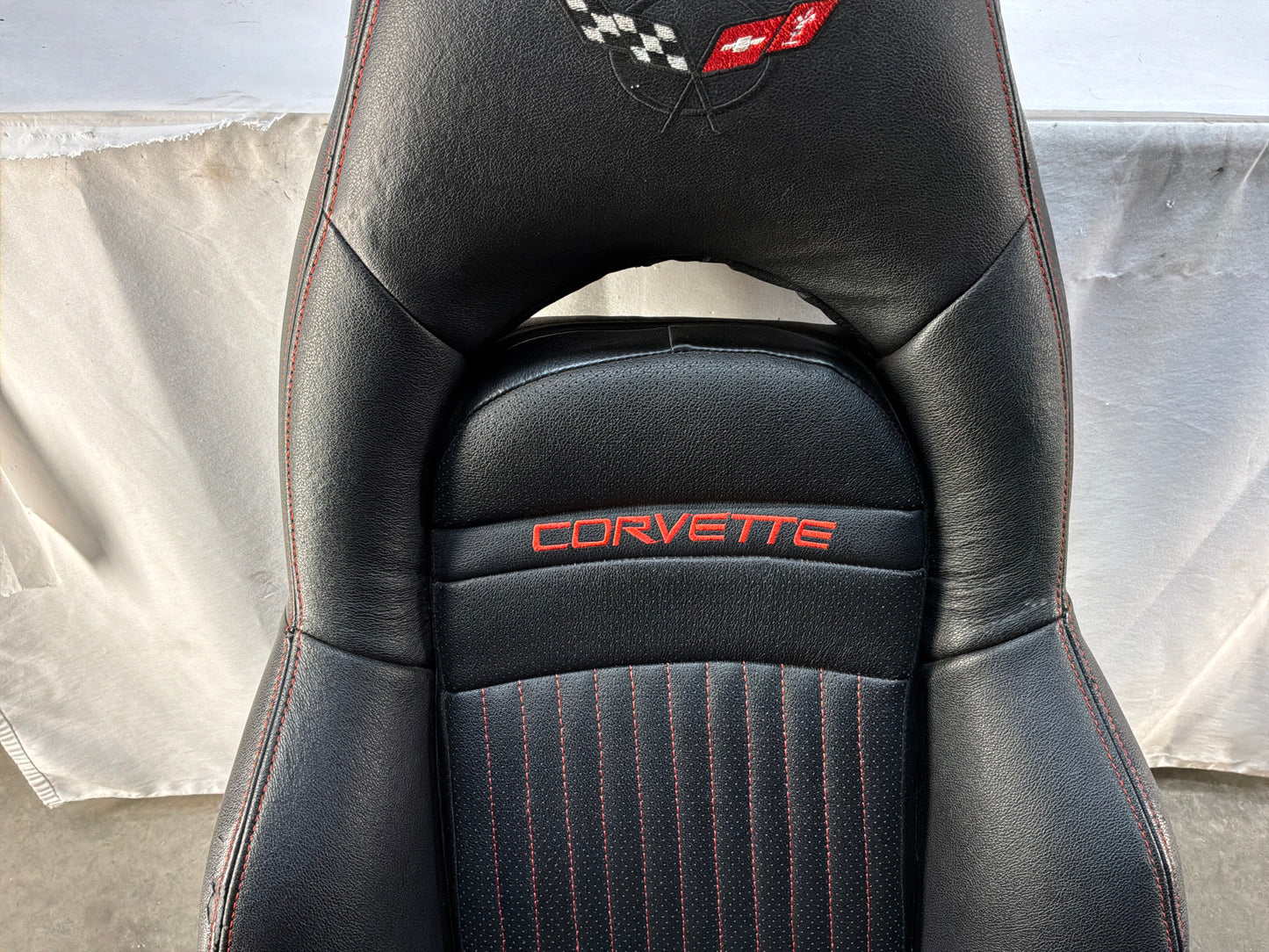 1999 Chevrolet C5 Corvette Seats Black Leather OEM