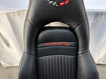 1999 Chevrolet C5 Corvette Seats Black Leather OEM