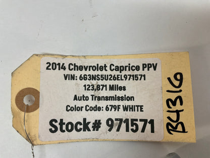 2014 Chevy Caprice PPV Driveshaft Drive Shaft Couplers Isolators Set OEM