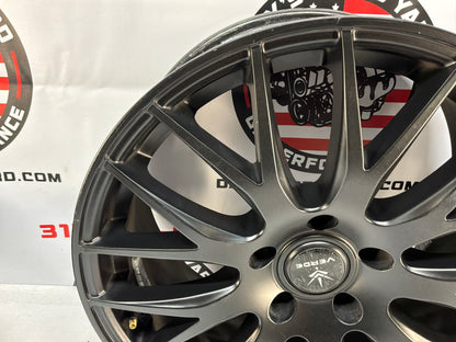 2005 Pontiac GTO 18x8 Verde Saga Aftermarket Wheels Set