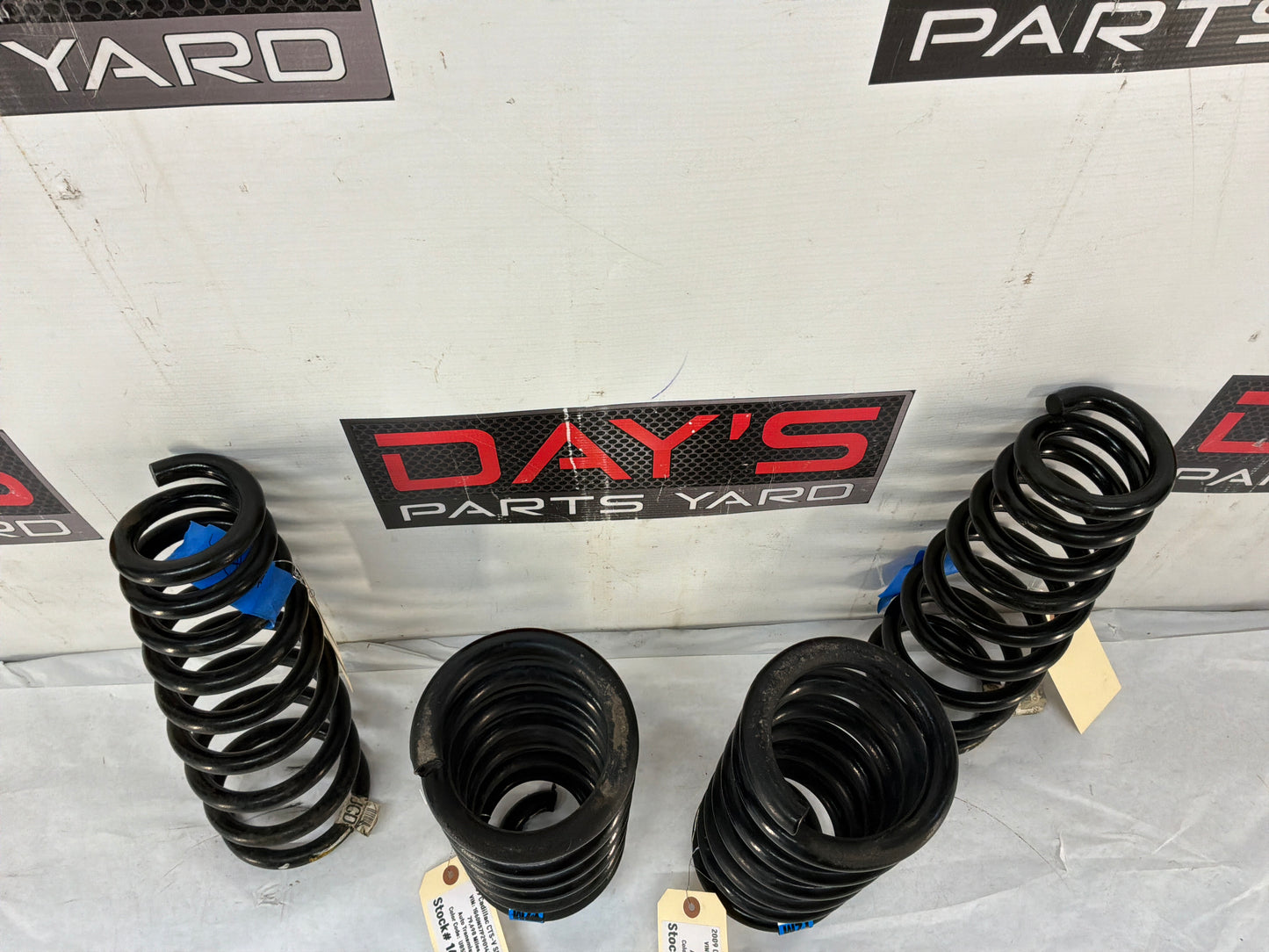 Coil springs - Day's Parts Yard