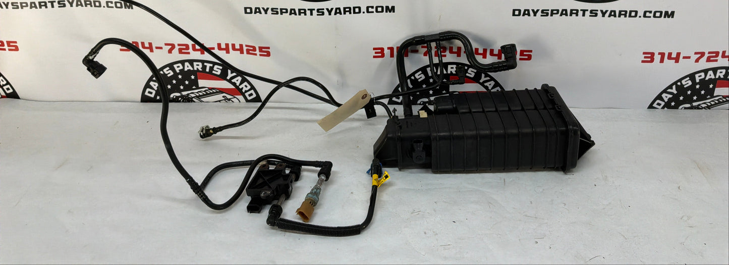 2011 Chevy Caprice PPV Caprice Charcoal Vapor Canister w/Fuel Lines & Wire Harness OEM