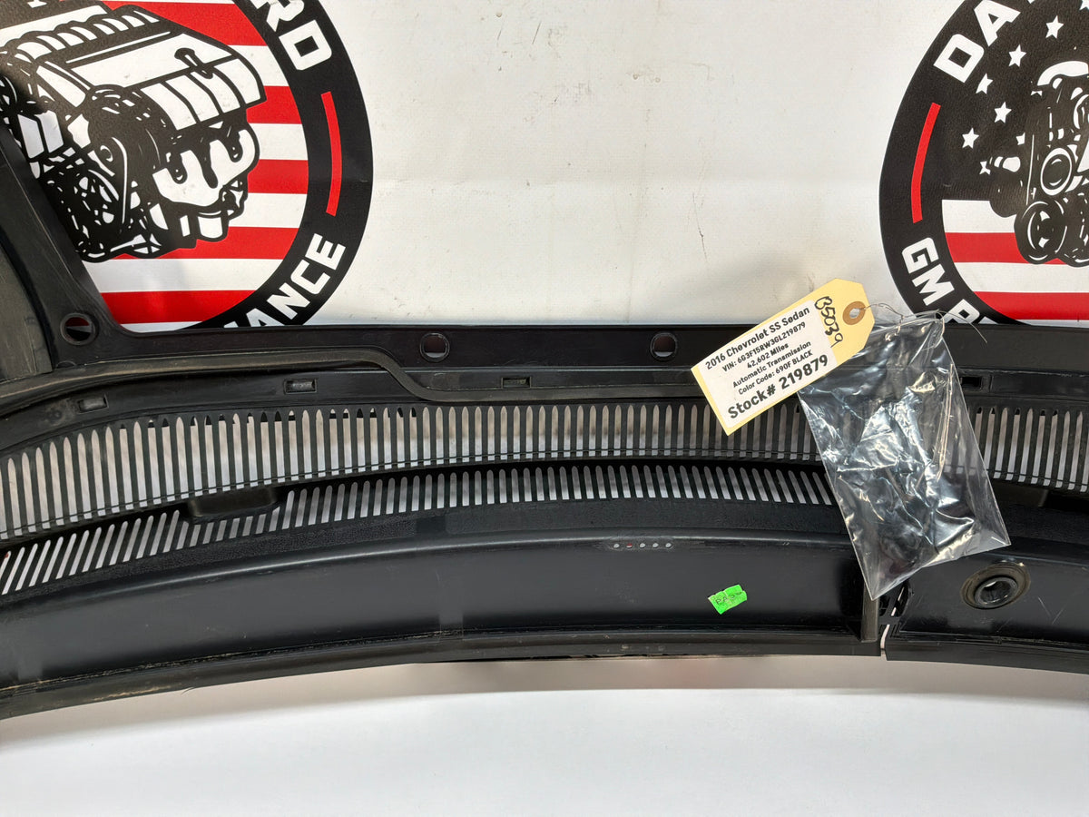 2016 Chevy SS Sedan Windshield Wiper Cowl OEM