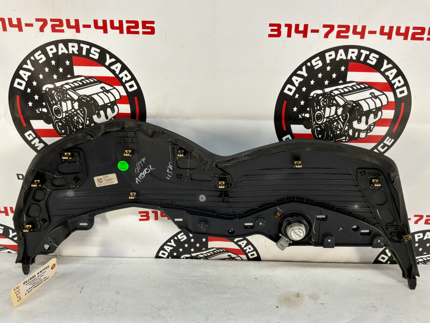 2016 Cadillac CTS-V Instrument Panel Center Trim Pad Assembly Black OEM