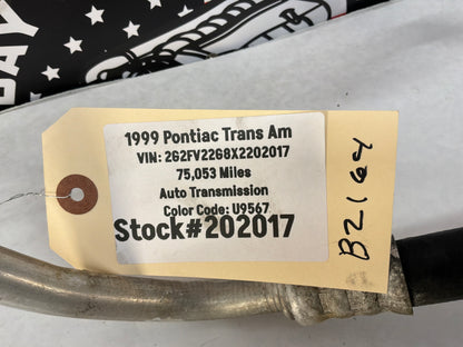 1999 Pontiac Trans Am WS6 Air Conditioner AC Compressor Line Hose Tube OEM