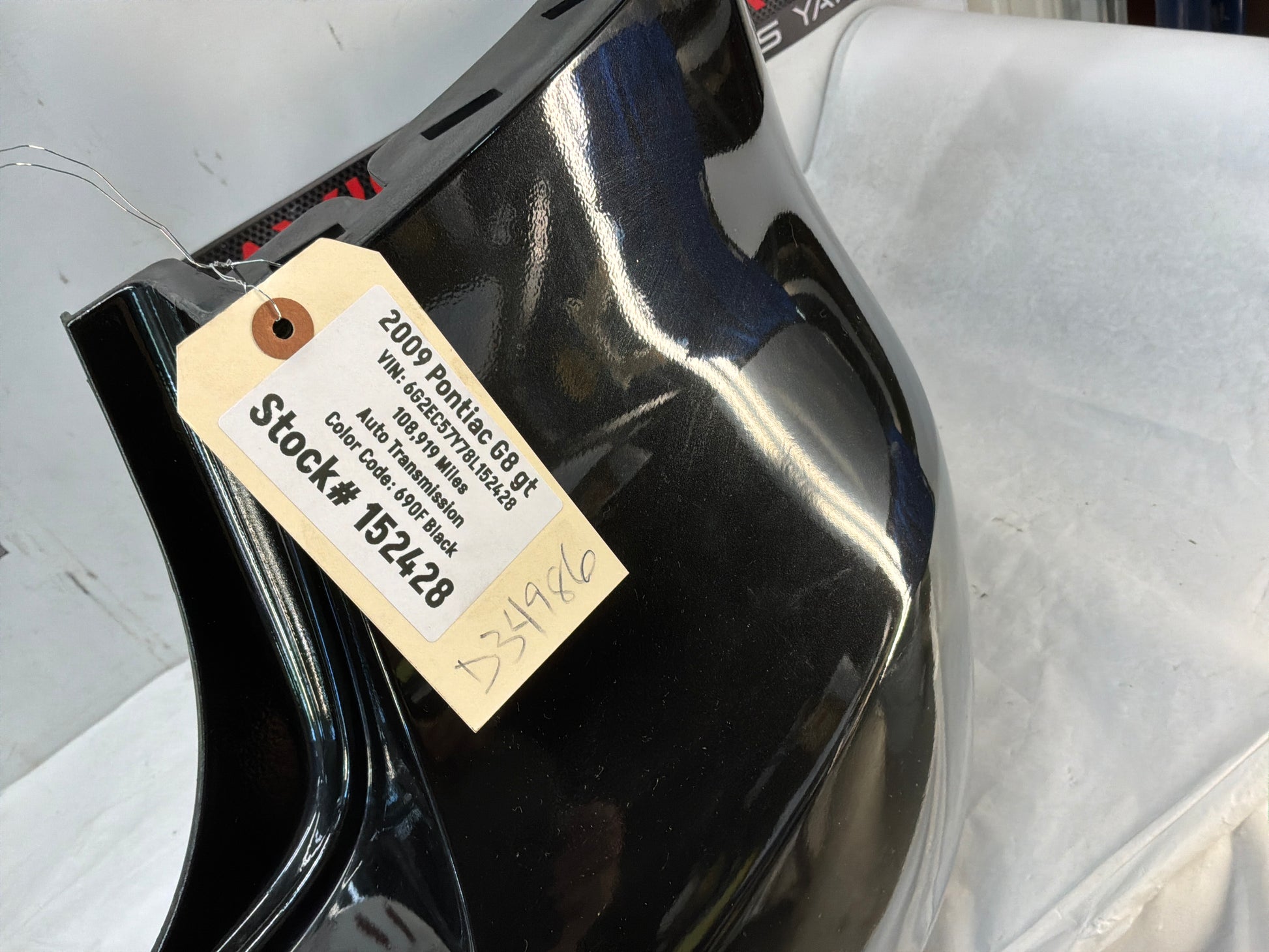 Rear bumper - Day's Parts Yard