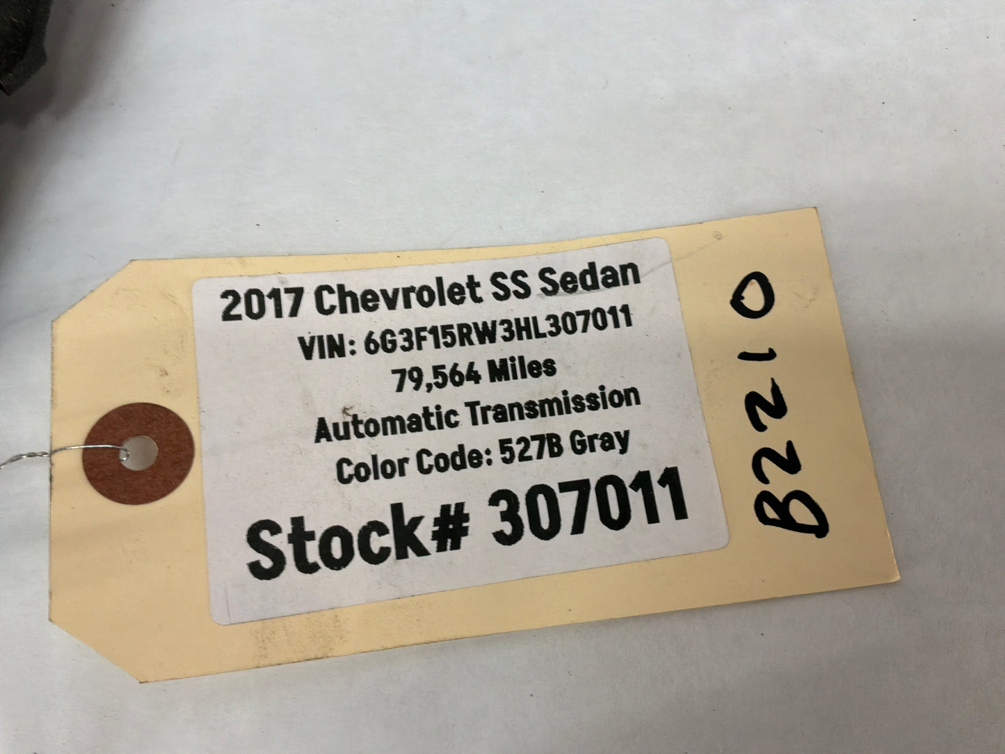 2017 Chevy SS Sedan RH Passenger Rear Door Lock Actuator OEM