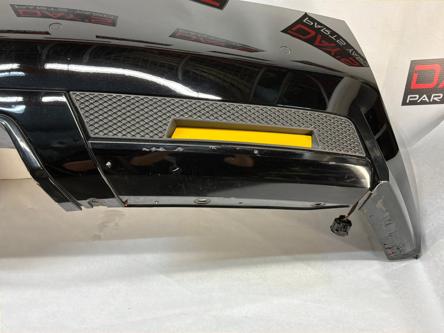2011 Cadillac CTS-V Coupe Complete Rear Bumper Black OEM
