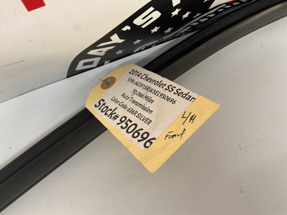 2014 Chevy SS Sedan LH Driver Front Door Weather Strip Rubber Seal OEM
