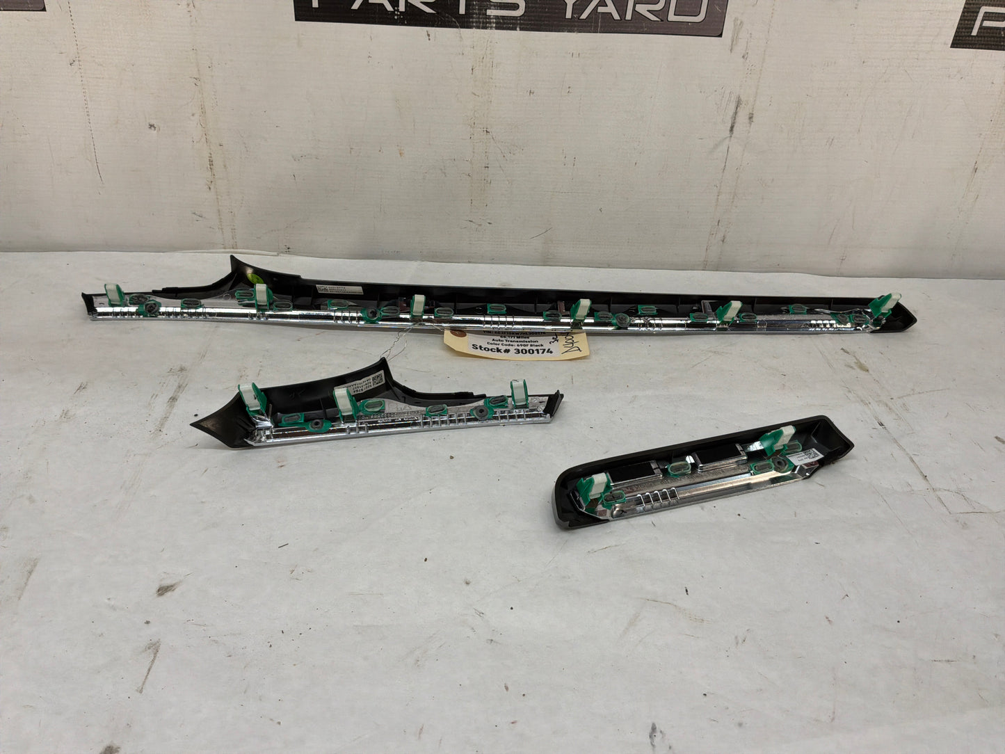 2017 Chevy SS Sedan 3pc Applique Dash Panel Plate Insert Trims OEM