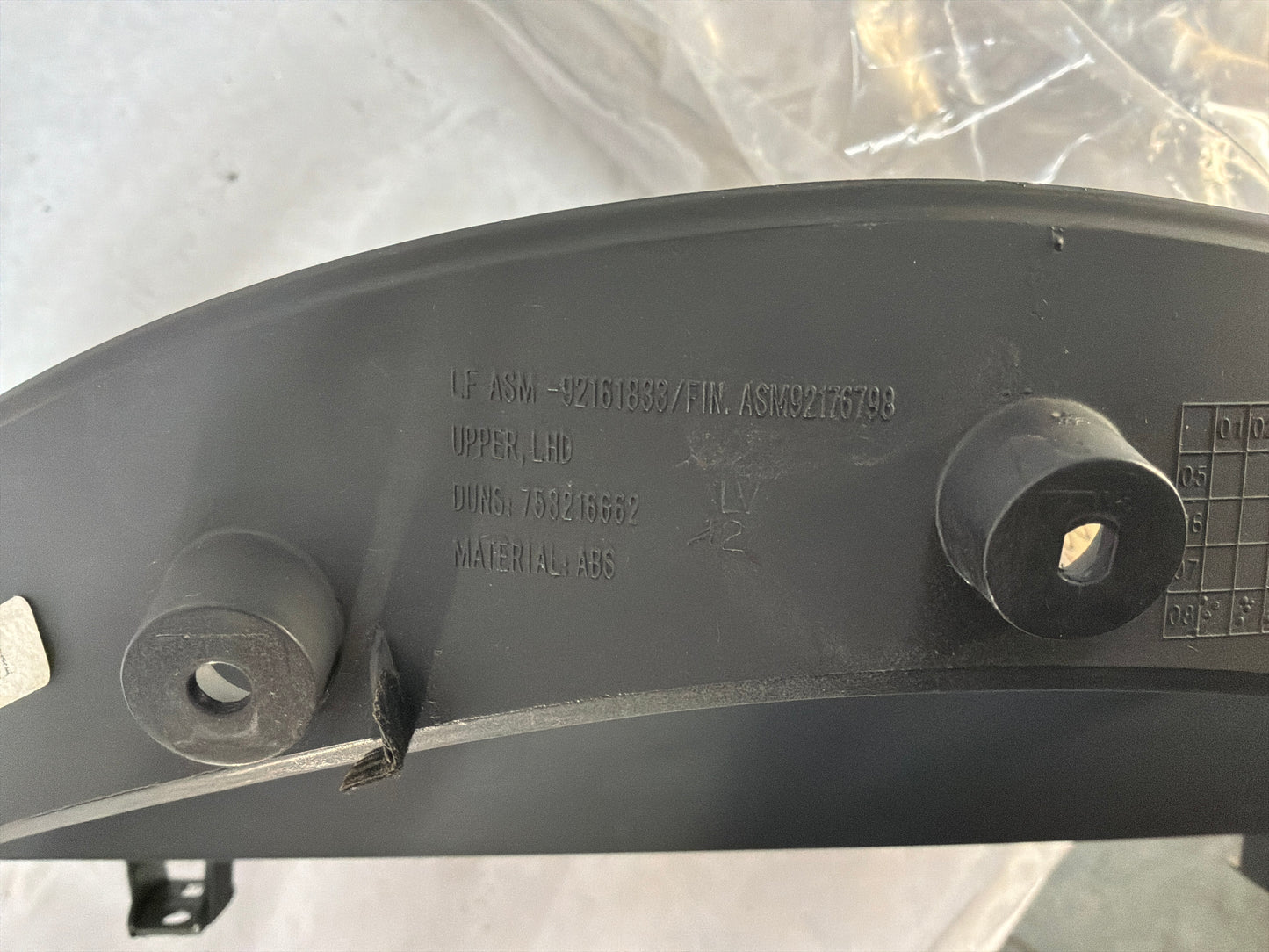 2013 Chevy Caprice PPV Speedometer Gauge Cluster Bezel Trim Panel Plate OEM - Day's Parts Yard