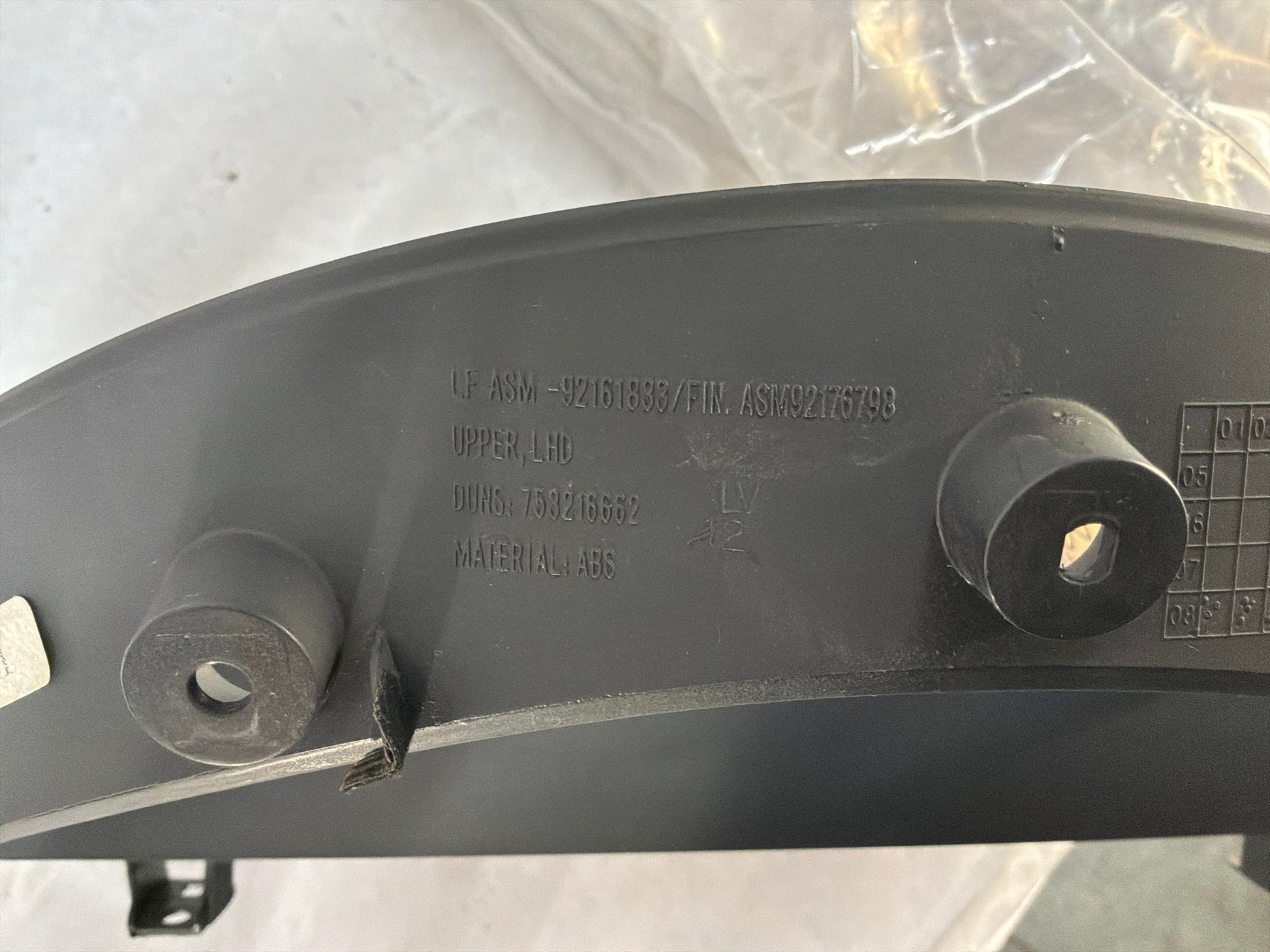 2013 Chevy Caprice PPV Speedometer Gauge Cluster Bezel Trim Panel Plate OEM - Day's Parts Yard
