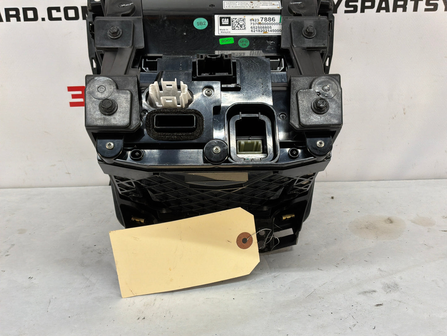 2016 Cadillac CTS-V Radio CD Navigation Climate Control Dash Panel Unit HVAC OEM