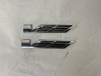 2011 Cadillac CTS-V Coupe RH & LH Door Badges Emblems OEM