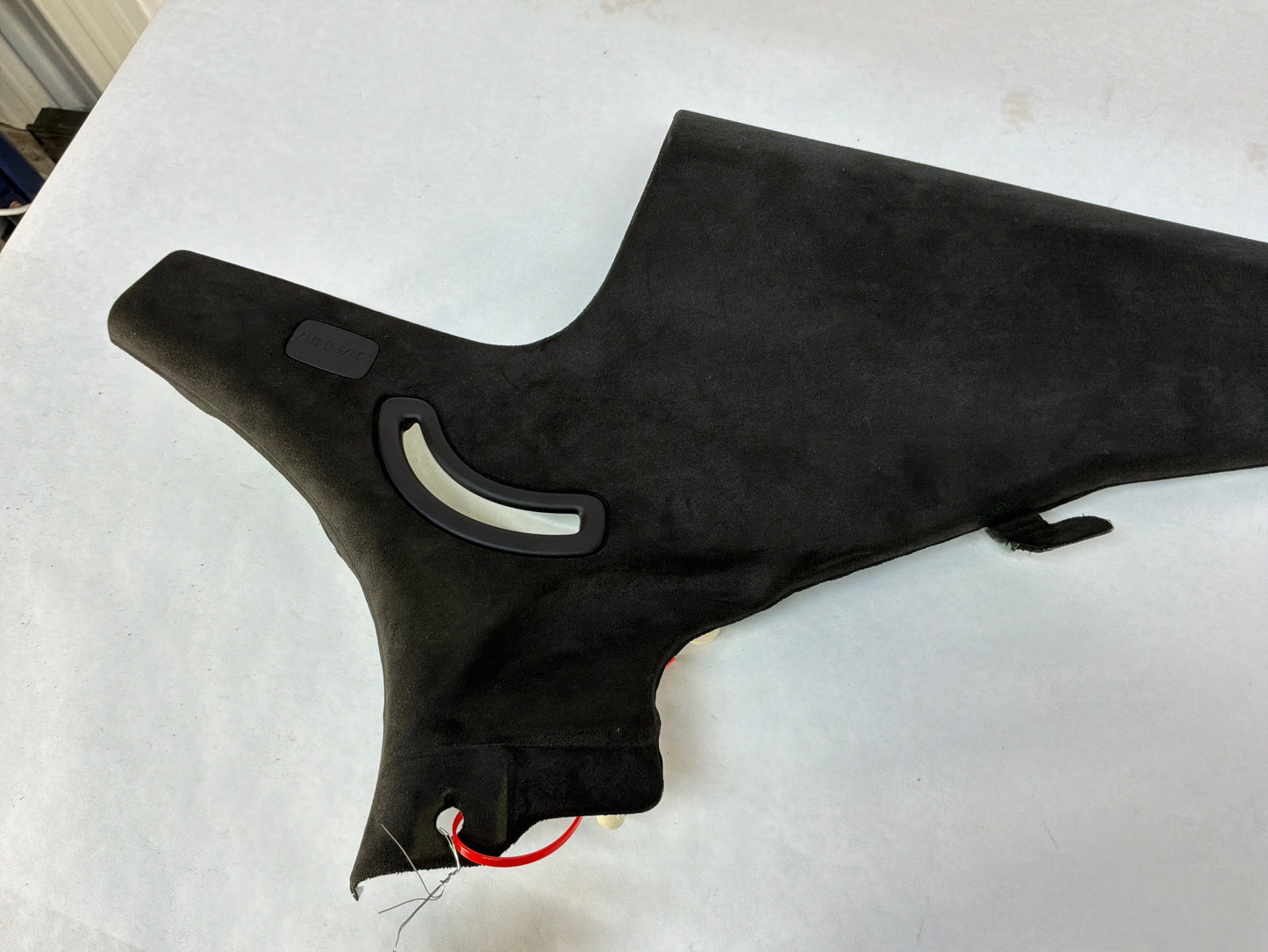 2016 Cadillac CTS-V RH Passenger Interior C Pillar Black Suede OEM