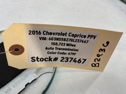 2016 Chevy Caprice PPV Fuel Gas Cover Lid Door Hinge OEM