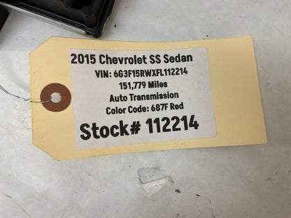 2015 Chevy SS Sedan Fuel Pump Control Module OEM