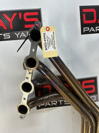 1999 Chevy C5 Corvette LG Motorsports Long Tube Exhaust Headers X Pipe