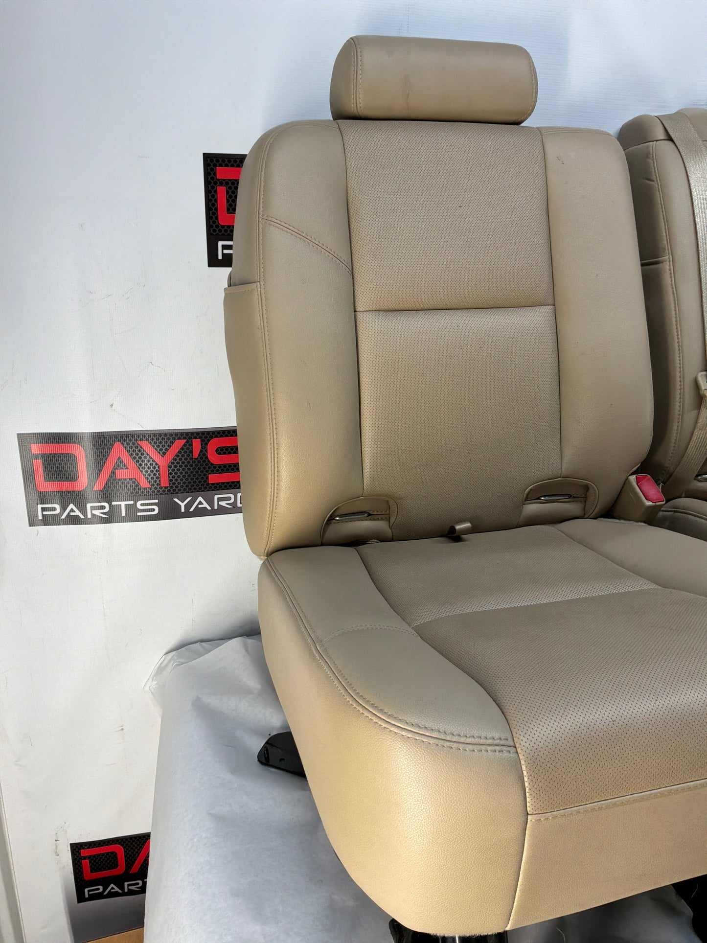 2012 Chevy Avalanche Rear Seats Leather Cashmere OEM