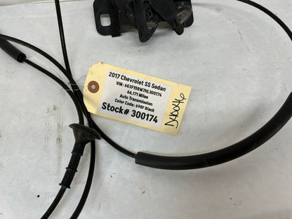 2017 Chevy SS Sedan Hood Latch Release w/ Cable OEM