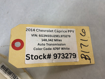 2014 Chevy SS Sedan Fuel Pump and Level Sending Unit Assembly OEM