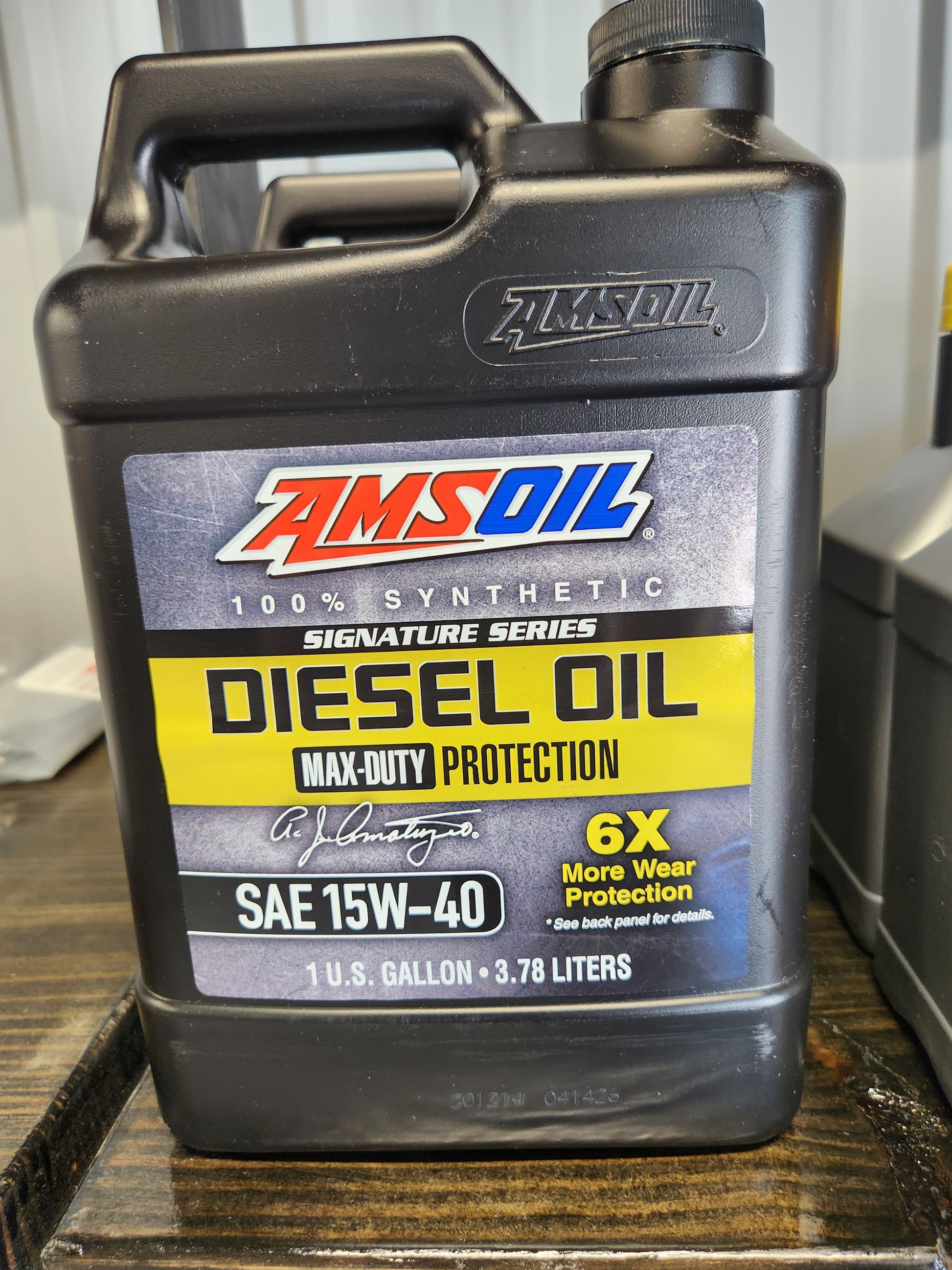 AMSOIL Diesel Oil Heavy Duty SAE 15w-40 1 Gallon - Day's Parts Yard