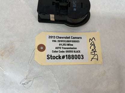 2013 Chevy Camaro Headlight Fog Light Lamp Switch Button Control OEM