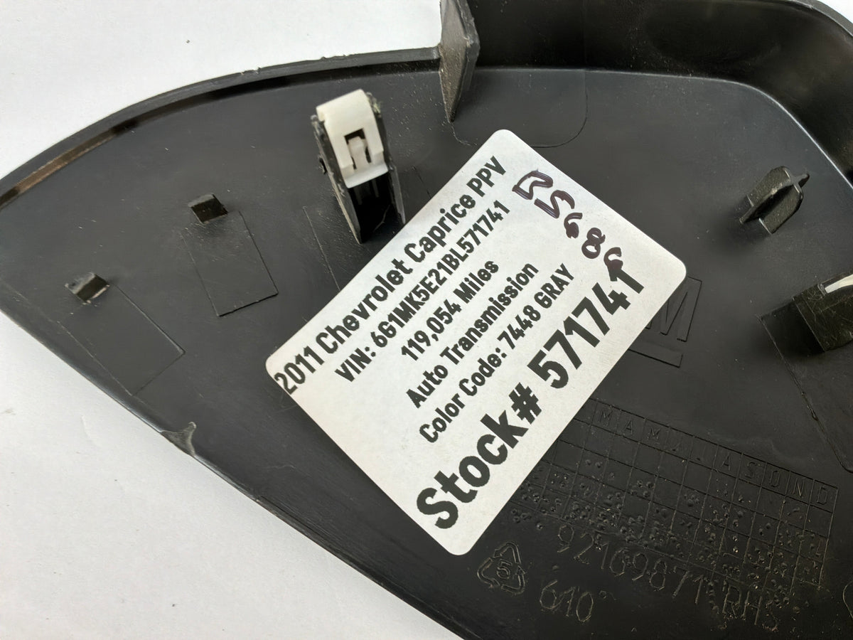 2011 Chevy Caprice PPV RH & LH Dash Trim End Caps OEM