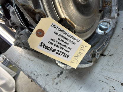 2002 Cadillac Escalade EXT Automatic Transmission AWD OEM 54K Miles!