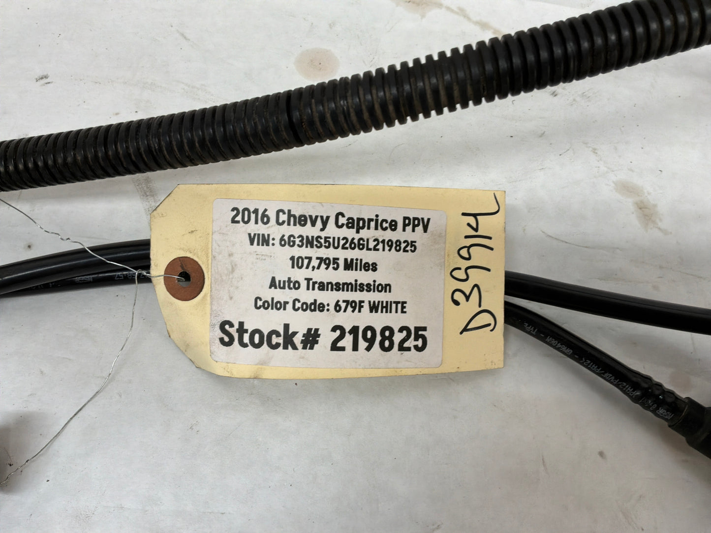 2016 Chevy Caprice PPV Intake Manifold EVAP PCV Vacuum Hoses Lines Tubes OEM